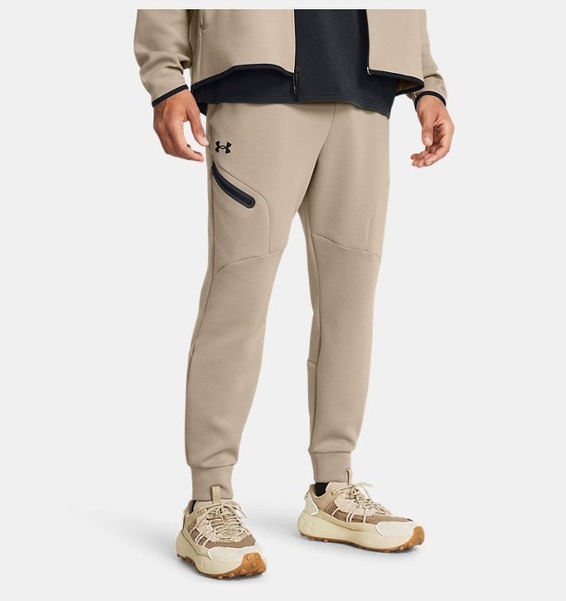 Kahverengi Erkek UA Unstoppable Fleece Eşofman Altı