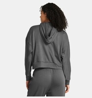 Kadın UA Journey Rib Oversized Kapüşonlu Üst