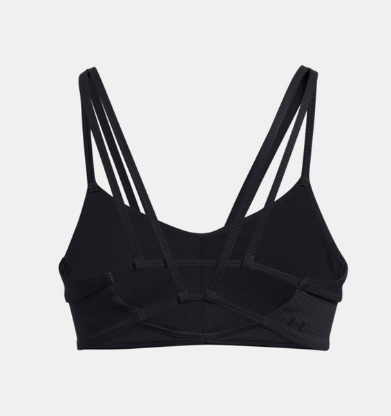 Siyah Kadın UA Meridian Rib Spor Sütyeni