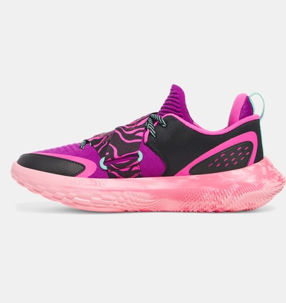 Mor Erkek UA Flow Futr X 4 MM Basketbol Ayakkabısı