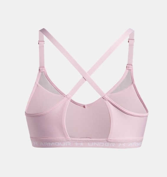 Pembe Kadın UA Crossback Low Spor Sütyeni