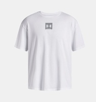 Erkek UA Heavyweigt Oversized SM Box Kısa Kollu T-shirt