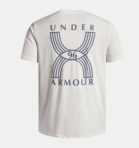 Beyaz Erkek UA Run 96 T-shirt