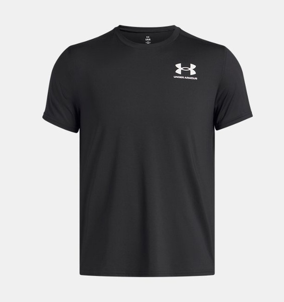 Siyah Erkek UA Heatgear Fitted T-shirt