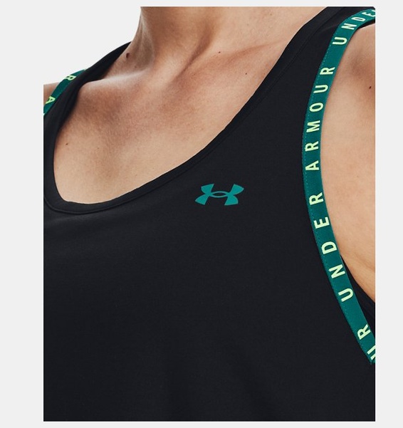 Siyah Kadın UA Knockout Atlet