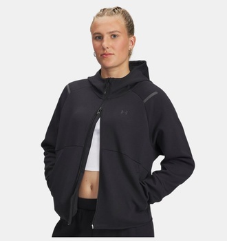 Kadın UA Unstoppable Fleece Tam Fermuarlı Sweatshirt