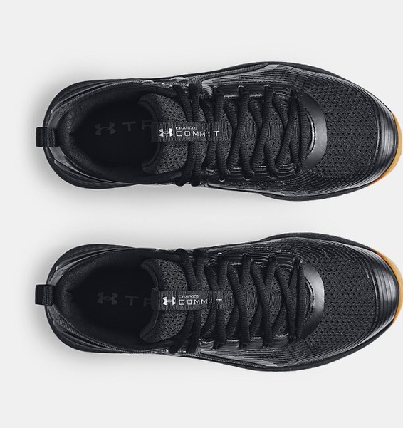 Siyah Erkek UA Charged Commit TR 3 Antrenman Ayakkabısı