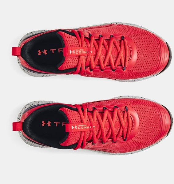 Kırmızı Erkek UA Charged Commit TR 3 Antrenman Ayakkabısı