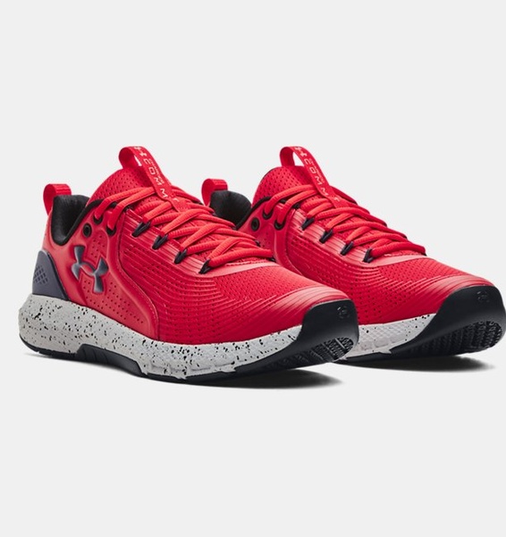 Kırmızı Erkek UA Charged Commit TR 3 Antrenman Ayakkabısı