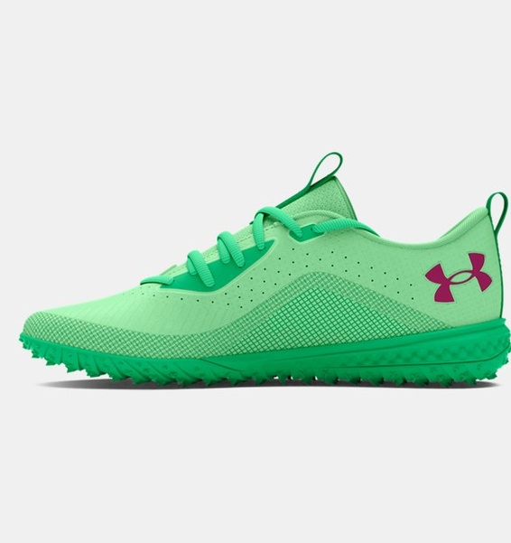 Neon Yeşil Çocuk UA Shadow Turf Jr 2.0 Halı Saha Ayakkabısı