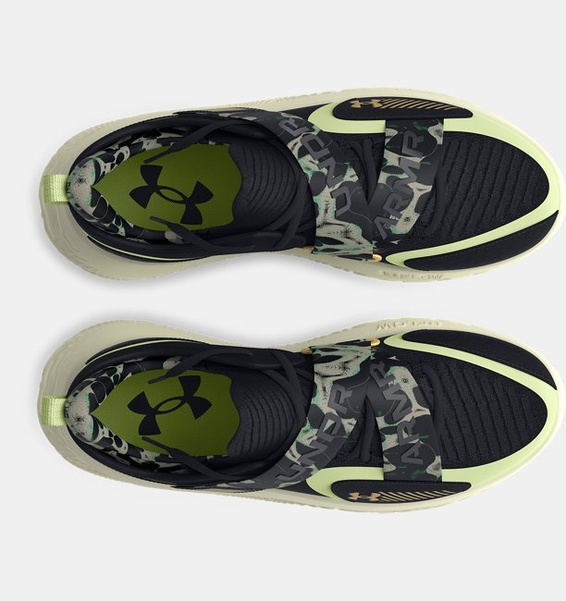 Siyah Erkek UA Flow Futr X 4 Camo Basketbol Ayakkabısı