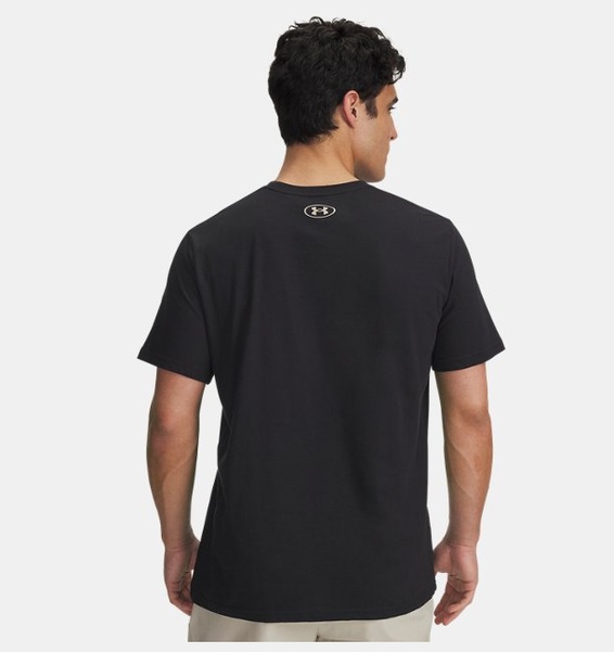 Siyah Erkek UA Sportstyle LC Kısa Kollu T-shirt