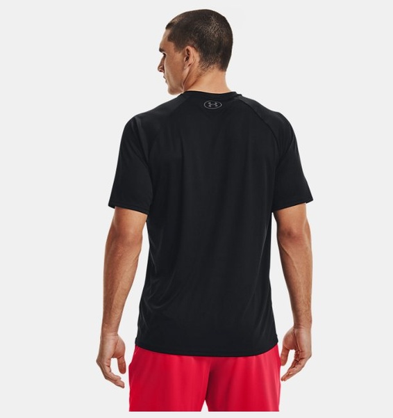 Siyah Erkek UA Velocity 2.0 Kısa Kollu Tee T-shirt