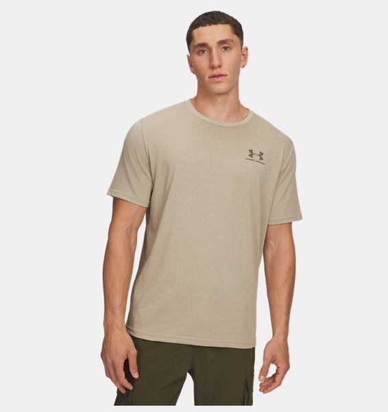 Kahverengi Erkek UA Sportstyle LC Kısa Kollu T-shirt