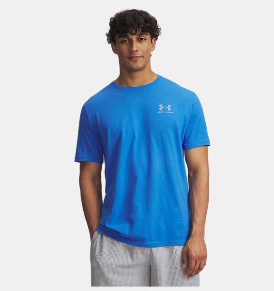 Mavi Erkek UA Sportstyle LC Kısa Kollu T-shirt