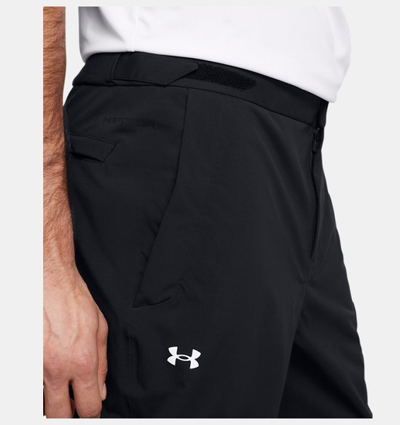 Siyah Erkek UA Golf Rain Pantolon