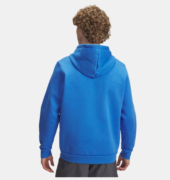 Mavi Erkek UA Icon Fleece Kapüşonlu Üst