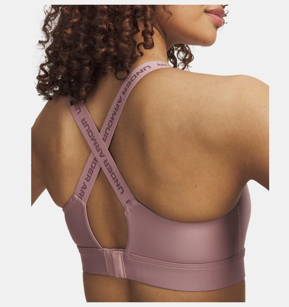 Pembe Kadın UA Infinity High 2.0 Spor Sütyeni