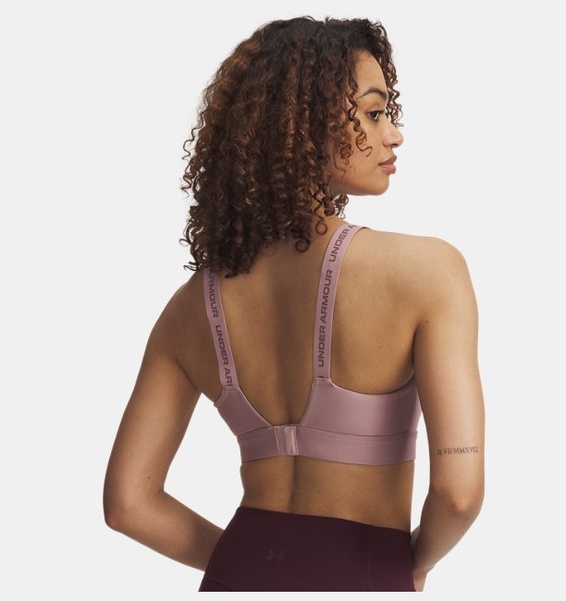 Pembe Kadın UA Infinity High 2.0 Spor Sütyeni