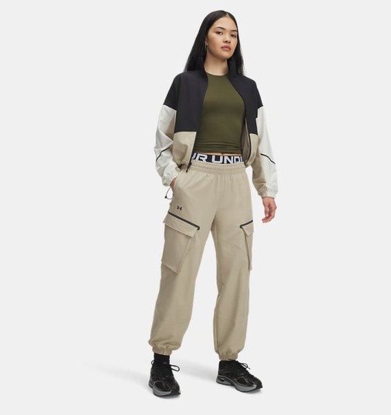 Kahverengi Kadın UA Unstoppable Cargo Pantolon