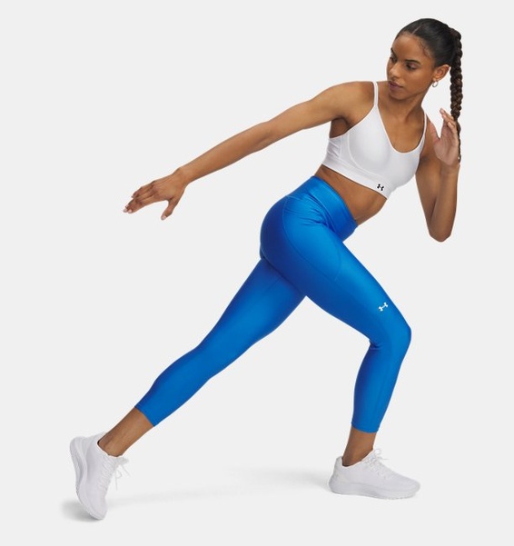 Mavi Kadın UA Tech Yüksek Bel Bilekte Tayt
