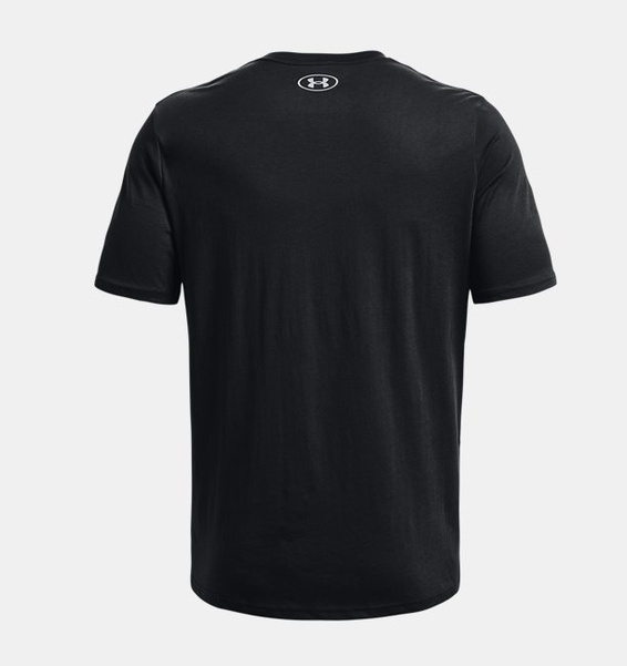 Siyah Erkek UA Left Chest Lockup Kısa Kollu T-shirt