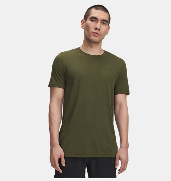 Yeşil Erkek UA Vanish Elite Dikişsiz Kısa Kollu T-shirt