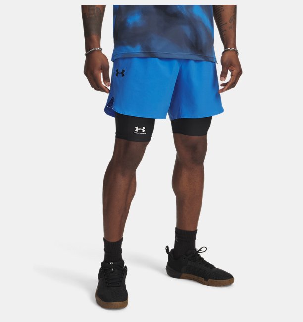 Erkek UA Vanish Elite Şort Mavi