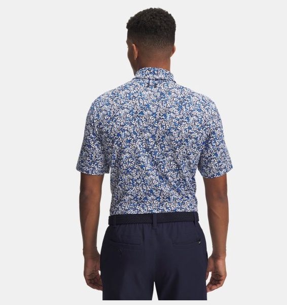 Mavi Erkek UA Playoff 3.0 Basklı Polo T-shirt