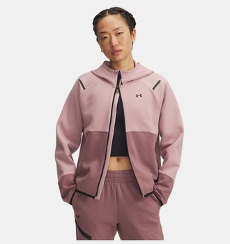 Kadın UA Unstoppable Fleece Tam Fermuarlı Sweatshirt