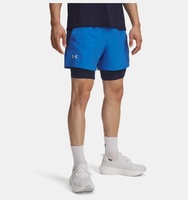 Erkek UA Launch 5inch 2-in-1 Şort