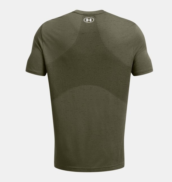 Yeşil Erkek UA Vanish Dikişsiz Kısa Kollu T-shirt