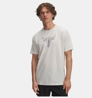 Erkek UA Project Rock Brahma Bull Kısa Kollu T-shirt