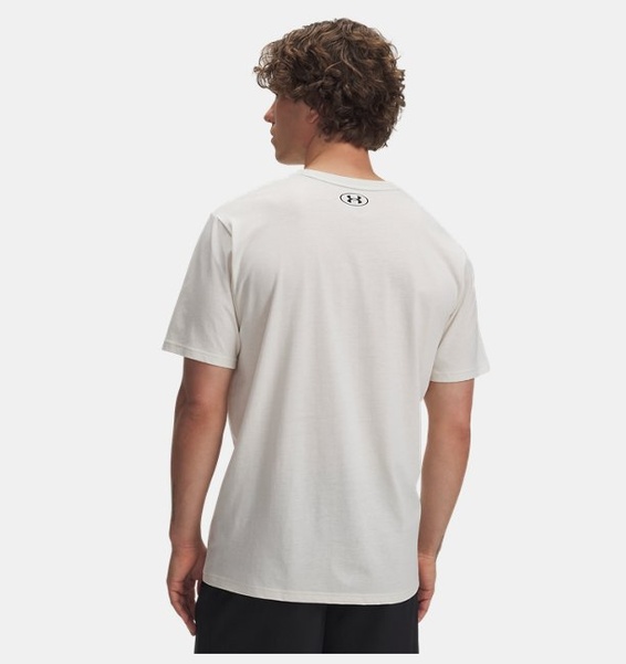 Kahverengi Erkek UA Project Rock Brahma Bull Kısa Kollu T-shirt
