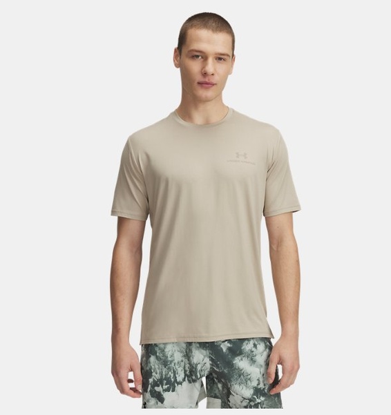 Kahverengi Erkek UA Vanish Energy Kısa Kollu T-shirt