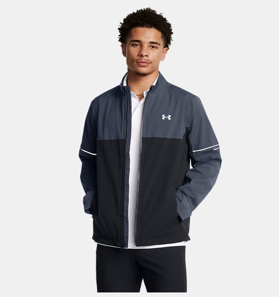 Gri Erkek UA Drive Rain Ceket