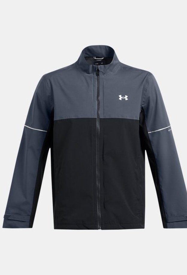 Erkek UA Drive Rain Ceket Gri 197777120090 | Under Armour
