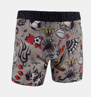 Erkek UA Performance Tech Mesh - Graphic 6 Inch (Energy Singles) İç Giyim