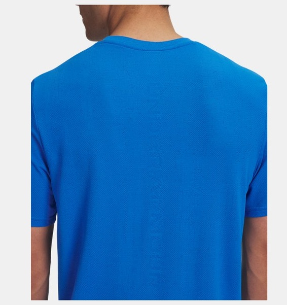 Mavi Erkek UA Vanish Seamless Novelty Kısa Kollu T-Shirt