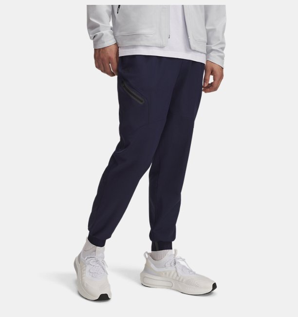 Erkek UA Unstoppable Woven Jogger Eşofman Altı Mavi
