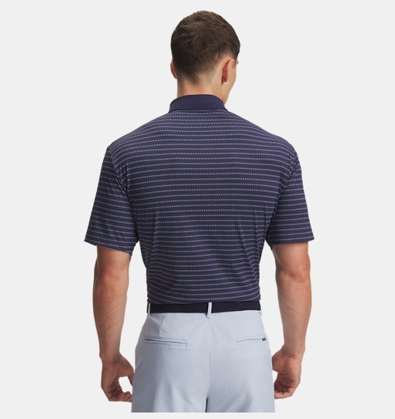 Mavi Erkek UA Drive Chill Baskılı Polo T-shirt