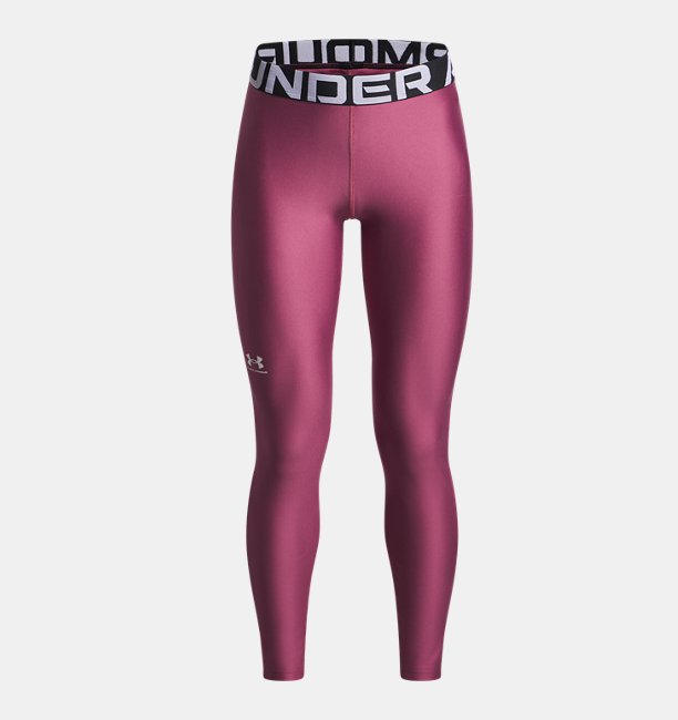 Kız Çocuk UA HeatGear Tayt Kırmızı