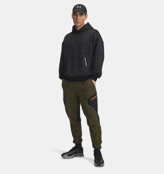 Yeşil Erkek UA Unstoppable Woven Kargo Eşofman Altı