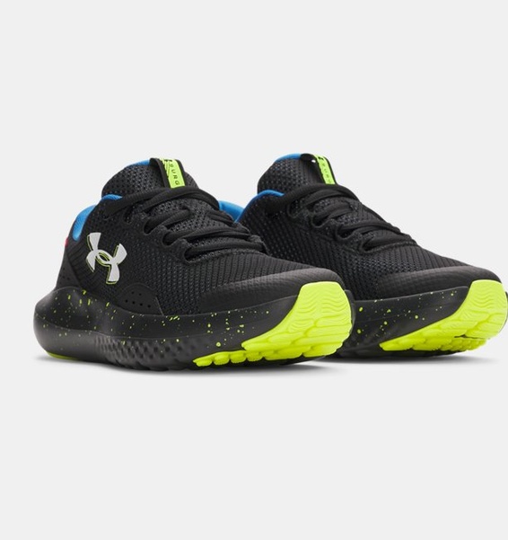 Siyah Erkek Çocuk UA Surge 4 Koşu Ayakkabısı