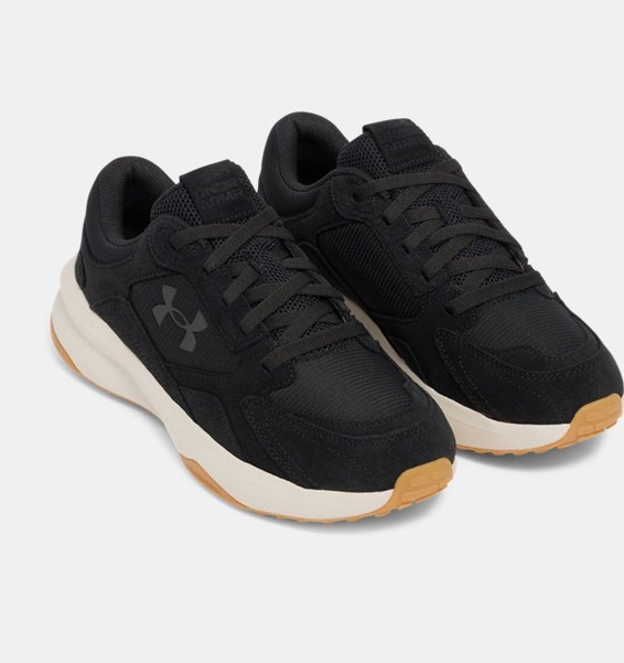 Siyah Erkek UA Edge Suede Günlük Ayakkabı