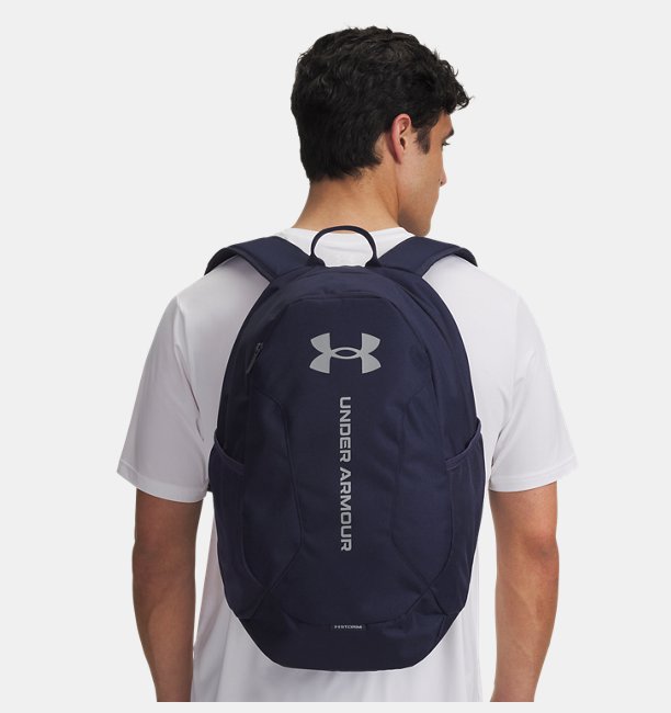 Unisex UA Hustle Lite Sırt Çantası Mavi