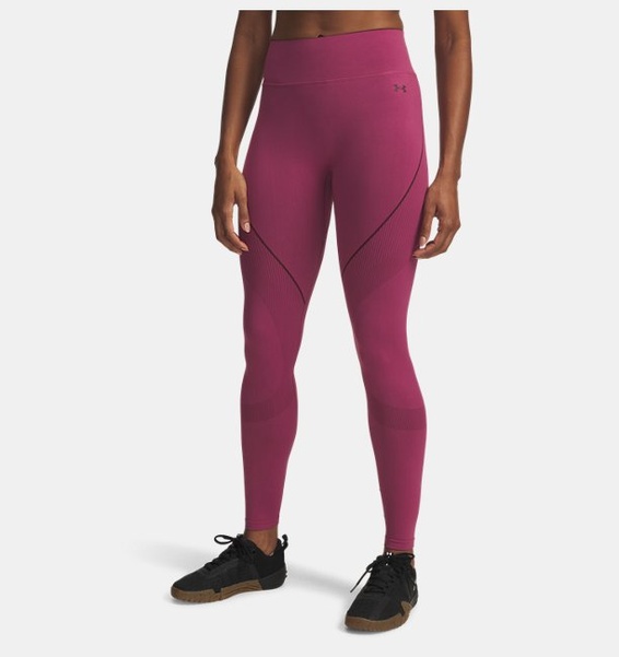 Kırmızı Kadın UA Vanish Seamless Tayt