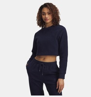 Kadın UA Icon Terry Varsity Crew Sweatshirt