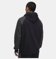 Erkek UA Rival Fleece Colorblock Kapüşonlu Sweatshirt
