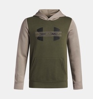 Erkek Çocuk UA Rival Fleece Colorblock Graphic Kapüşonlu Sweatshirt